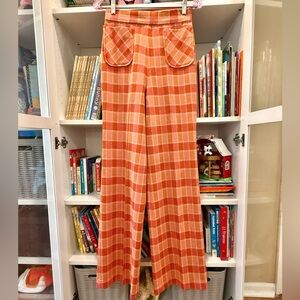 Green Turtle Fashions Vintage Plaid Pants